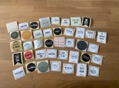 40 kerststickers