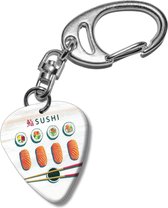 Plectrum sleutelhanger Sushi