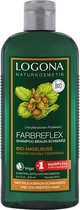 Logona - Colour reflex shampoo - brown-black organic hazelnut - 250 ml.