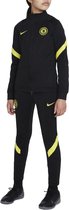 Nike Dri-FIT Trainingspak - Maat 164  - Unisex - Zwart - Geel