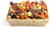 Mand met Belgische Herfst chocolade melk/puur/wit - 2,5 kg