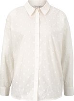 Tom Tailor Blouse Oversized Blouse Met Stippen 1027323xx71 10348 Dames Maat - S