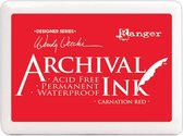 Archival Jumbo Ink pad - carnation Rood