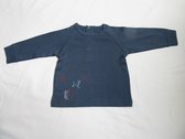 Petit bateau - Jongen - T shirt lange mouw - Blauw - 6 maand 67