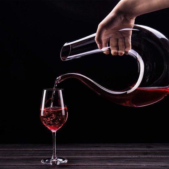 Wijn decanter - 1.5L - Luxe cadeau verpakking - Kerstcadeau