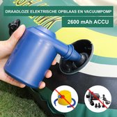 Fillup AB-accu-luchtpomp-vacuumpomp-opblaaspomp-luchtbed-zwembadjes-rubber bootjes-zwembandjes