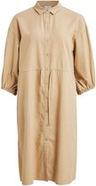 Vila Jurk Visiliana 3/4 Shirt Dress 14064086 Nomad Dames Maat - 36