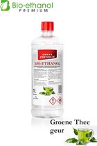Adana Bio-Ethanol met  Groene Thee geur-PREMIUM- bioethanol -biobrandstof - 1 liter
