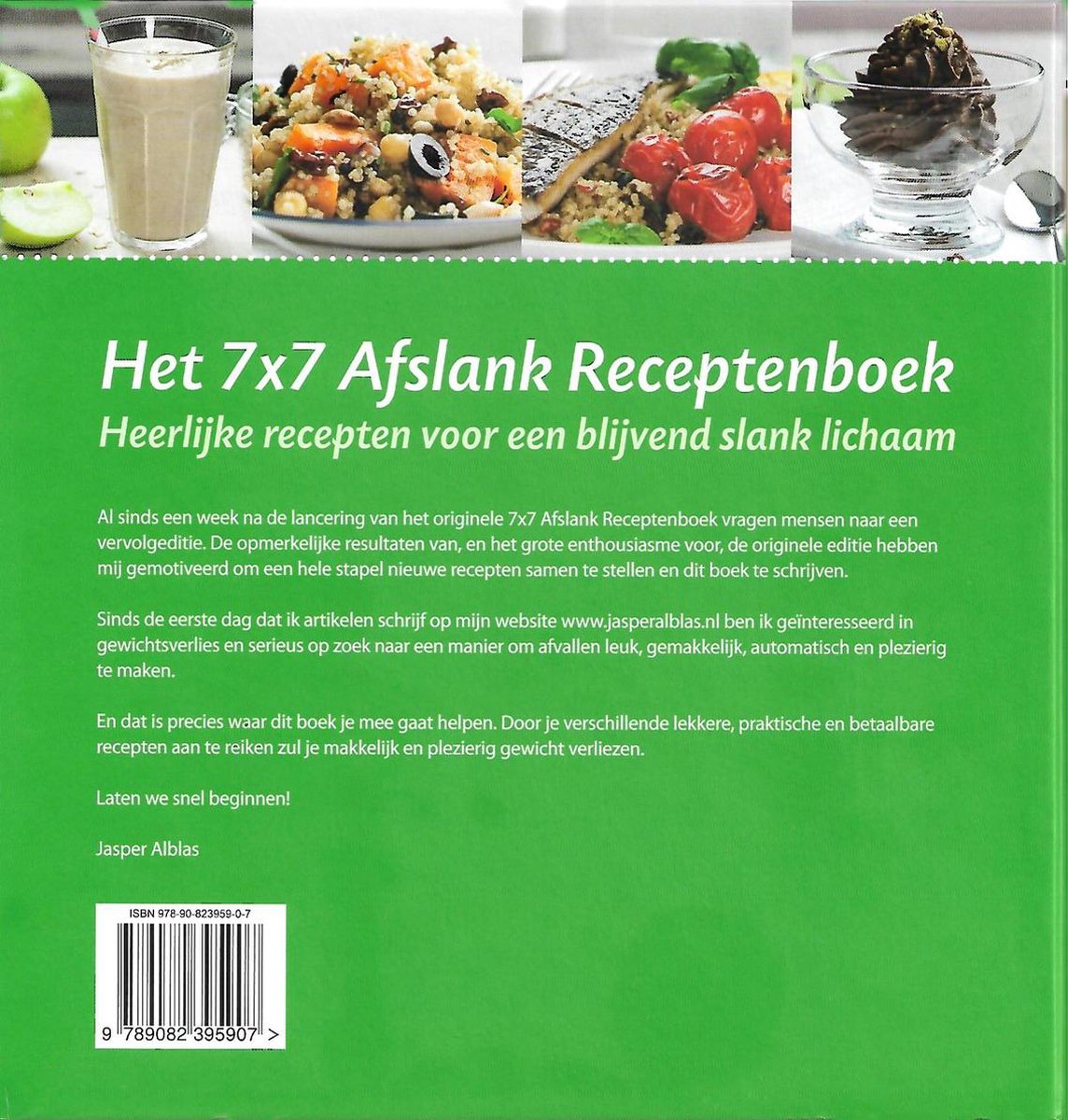Het 7x7 Afslank Receptenboek Album 1, Jasper Alblas | 9789082395907 | Boeken  | bol.com
