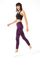cúpla Women's Activewear Leggings Tie Dye Pattern Fashionable Sportswear for Training Gym Running Yoga