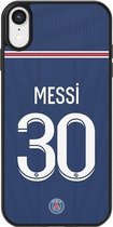 PSG Messi hoesje iPhone Xr backcover TPU softcase