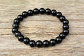 Onyx edelsteen kralen armband - 8 mm