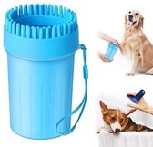 2 In 1 Hondenpoten Reiniger - Hondenborstel - Borstel Hond / Kat - Hondenpoot Reiniger - Huisdier Poot Wassen - Borstel - Hondenverzorging - Verzorging Hond - Honden Wassen - Schoonmaak Borstel - Kattenborstel