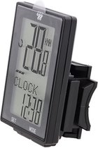 S&C - fietscomputer snelheid, tijd en temperatuur lcd-scherm draadloze fiets scherm lcd
