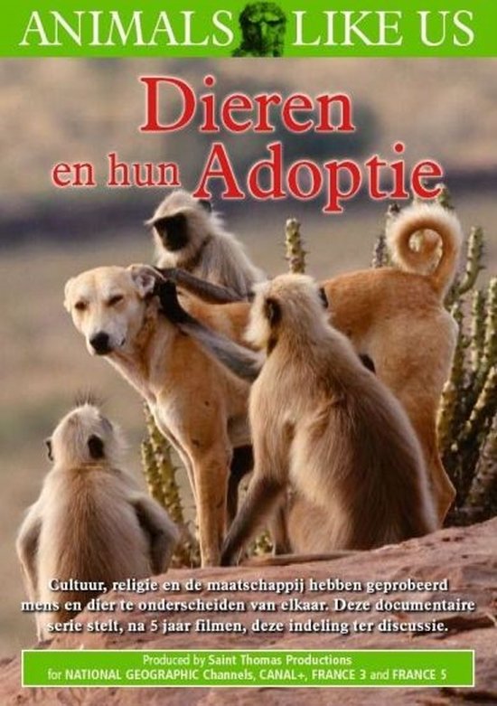 Cover van de film 'Dieren En Hun Adoptie'