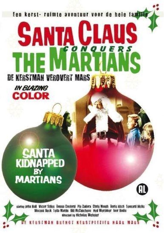 Cover van de film 'Santa Claus Conquers The Martians'