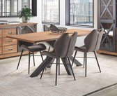 Belfurn - Vadena mango kleur eetkamertafel 190cm