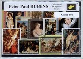 Peter Paul Rubens – Luxe postzegel pakket (A6 formaat) : collectie van 50 verschillende postzegels van Peter Paul Rubens – kan als ansichtkaart in een A6 envelop - authentiek cadea