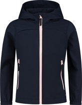 Icepeak Kobryn Softshell  Jas - Unisex - navy/roze