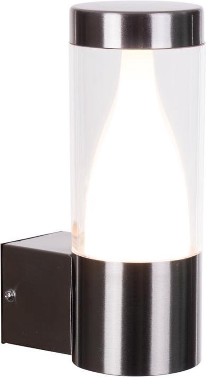 LED Buiten wandlamp 230v - RVS - Napels