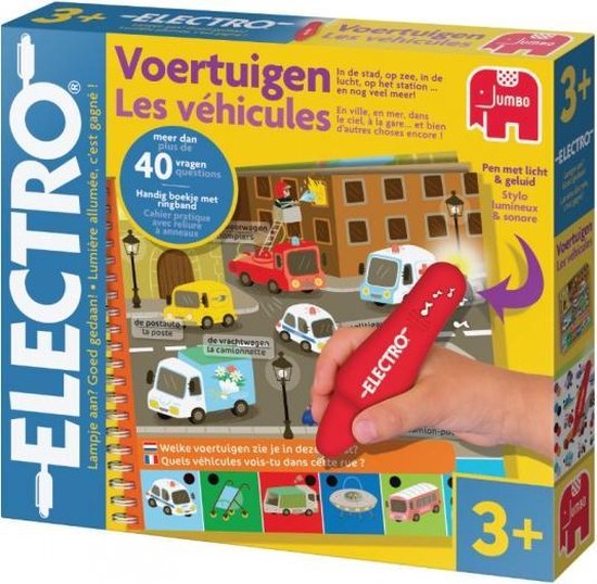 Afbeelding van het spel Electro Wonderpen Mini voertuigen leerspel