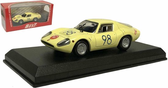 1967 TARGA FLORIO #118 PORSCHE 906 LUIGI TARAMAZZO-GIULIO BONA 1:43 DE
