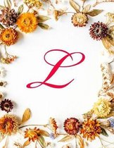 L: Monogram Initial Genkouyoushi Notebook