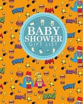 Baby Shower Gift List