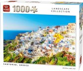 King  legpuzzel Griekenland Santorini - Landschap Volwassenen 1000 stukjes