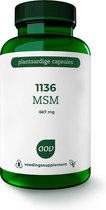 AOV 1136 MSM 90 vegacaps - 90 vegacaps - Mineralen - Voedingsspupplement
