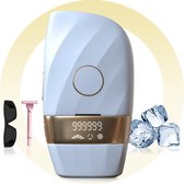 Devreuxe  - IPL Ontharingsapparaat – Laser Ontharing – met Beschermbril – IPL Lichtontharing – 999.999 Flitsen – IPL Ontharing - met ICE-COOL functie