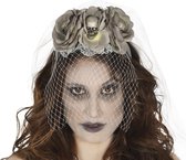 Fiestas Guirca Tiara Zombie Bruid Dames Grijs One-size