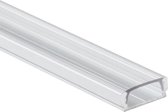 PL1 Anser aluminium profiel 2m voor LED strips + afdekking helder