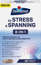 Davitamon bij Stress  & Spanning 8-in-1 - Voedingssupplement - 20 capsules