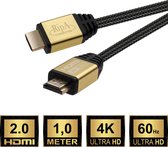 Ripa Connected HDMI 2.0 Kabel - 1M - High Speed 4K ARC - HDMI naar HDMI