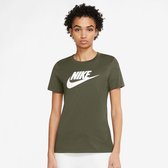 Nike Sportswear Essential Icon Futura T-Shirt Dames - Maat L