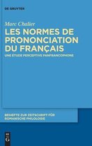 Beihefte zur Zeitschrift fur Romanische Philologie454-Les normes de prononciation du français