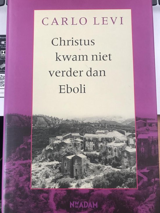 Christus kwam niet verder dan Eboli - cover