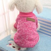 Hondentrui | Trui voor kleine hondjes| Wolle trui | Dog Jacket | Hondenjas| warme trui voor dieren| animal clothes| Roze | Maat XS| extra zachte stof