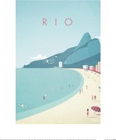 Henry Rivers Rio Art Print 30x40cm