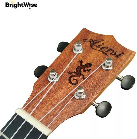 BrightWise® Ukulélé 21 pouces Incl. cover, tuner & capo - Instrument de  musique -... | bol.com