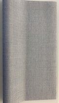 Raamfolie - Textiel - Zilver - Zelfklevend / Inkijkwerend - 45x150 cm