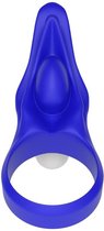 LOVETOY - Vibrating Cockring Power Clit Blue