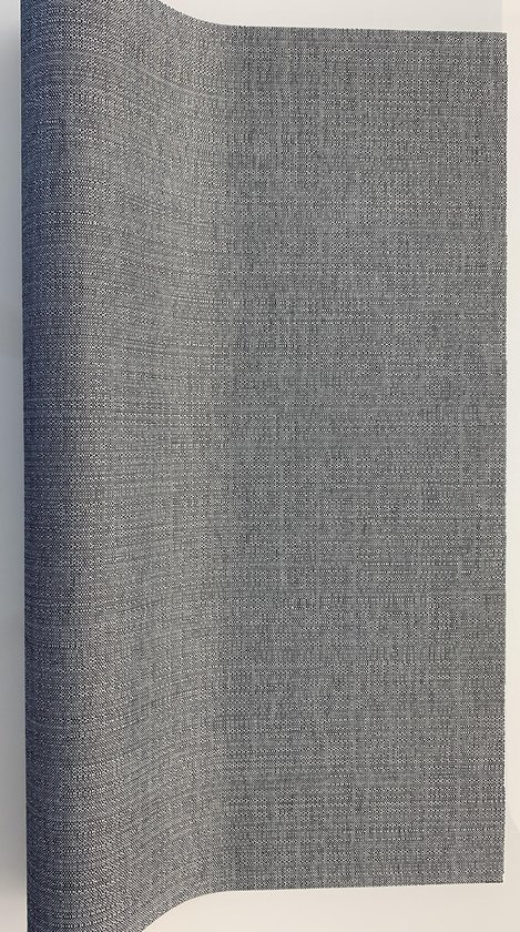 Lampe Textiles - raamfolie -textiel - antraciet - zelfklevend - 45x150 cm