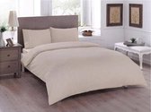 Double Duvet Cover Set Pure ( Bed sheet + Pillowcase ) Cream