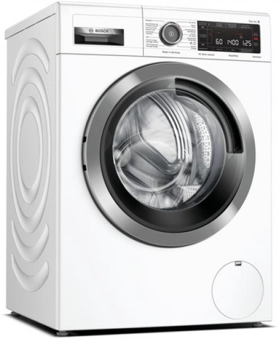 Bosch Serie 8 WAV28M04FG wasmachine Voorbelading 9 kg 1400 RPM A Wit