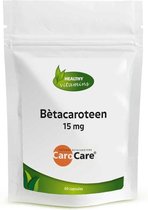 Betacaroteen 15 mg - 60 capsules - Bruinings capsules
