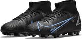 Nike Mercurial Superfly 8 Sportschoenen - Maat 33 - Unisex - Zwart - Blauw - Grijs