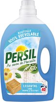 Persil L'essentiel met marseillezeep - 40 wasbeurten - Fles vloeibaar wasmiddel - Recyclebare fles