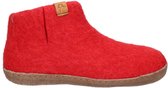 Tofvel Pantoffels - Heren/Dames - Sloffen - Handgemaakte Nepalese Pantoffels - Rood